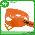 Eco-Friendly Silicone Belt With Plastic Buckle